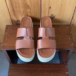 Franco Sarto Kenny Cognac Sandals